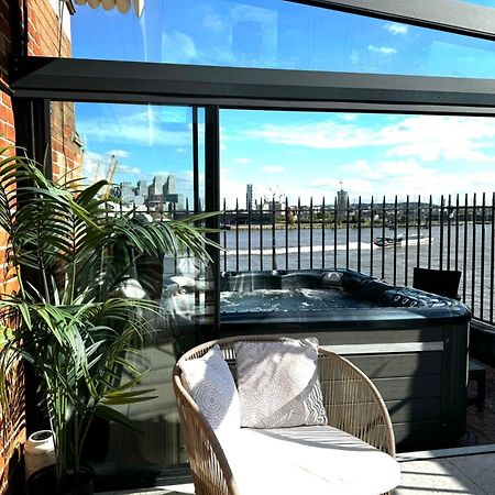 3 X Bedroom Riverside Flat With Hot Tub On Roof Terrace Londyn Zewnętrze zdjęcie