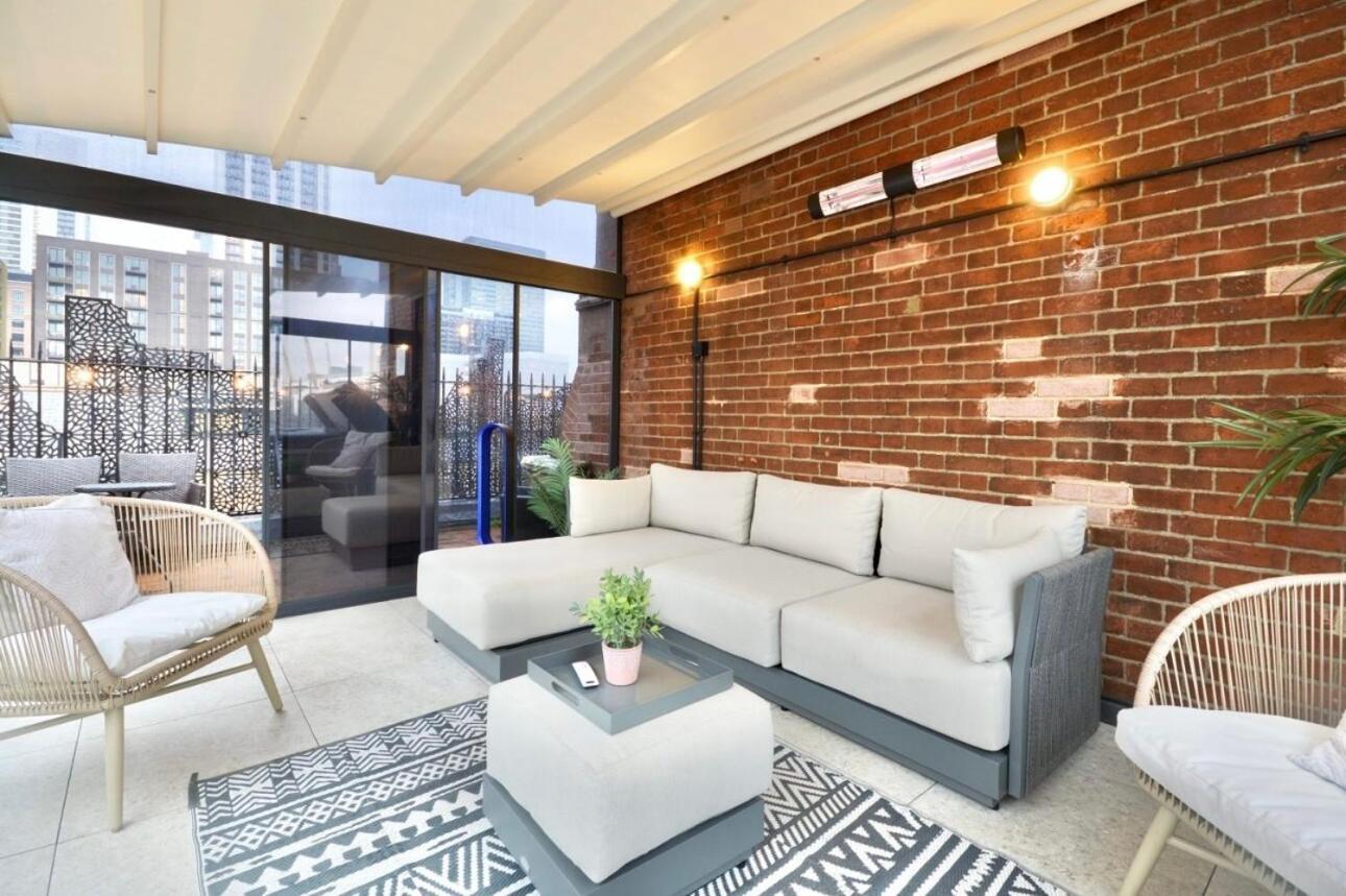 3 X Bedroom Riverside Flat With Hot Tub On Roof Terrace Londyn Zewnętrze zdjęcie